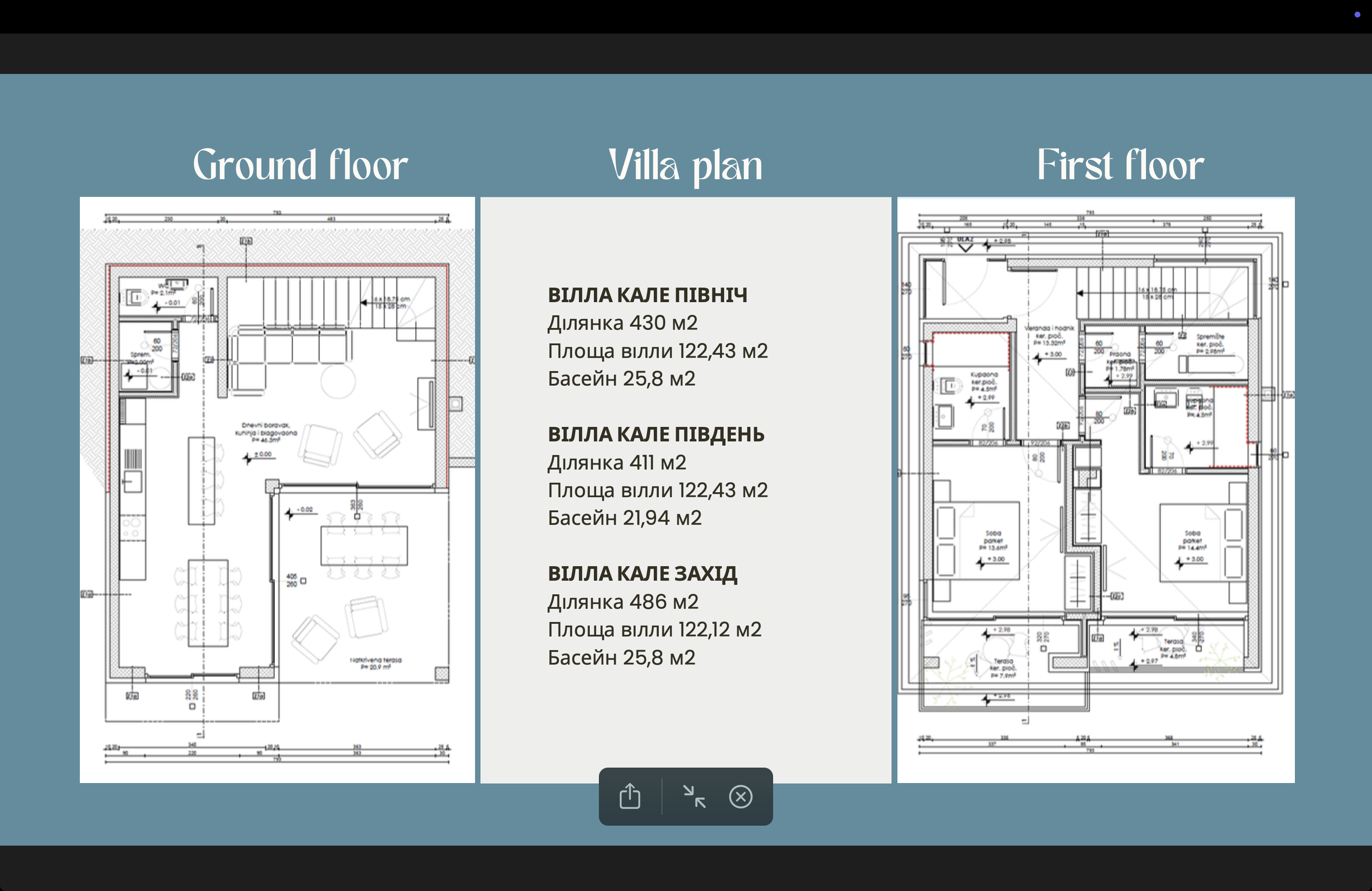 Візуалізація вілли Кале Північ